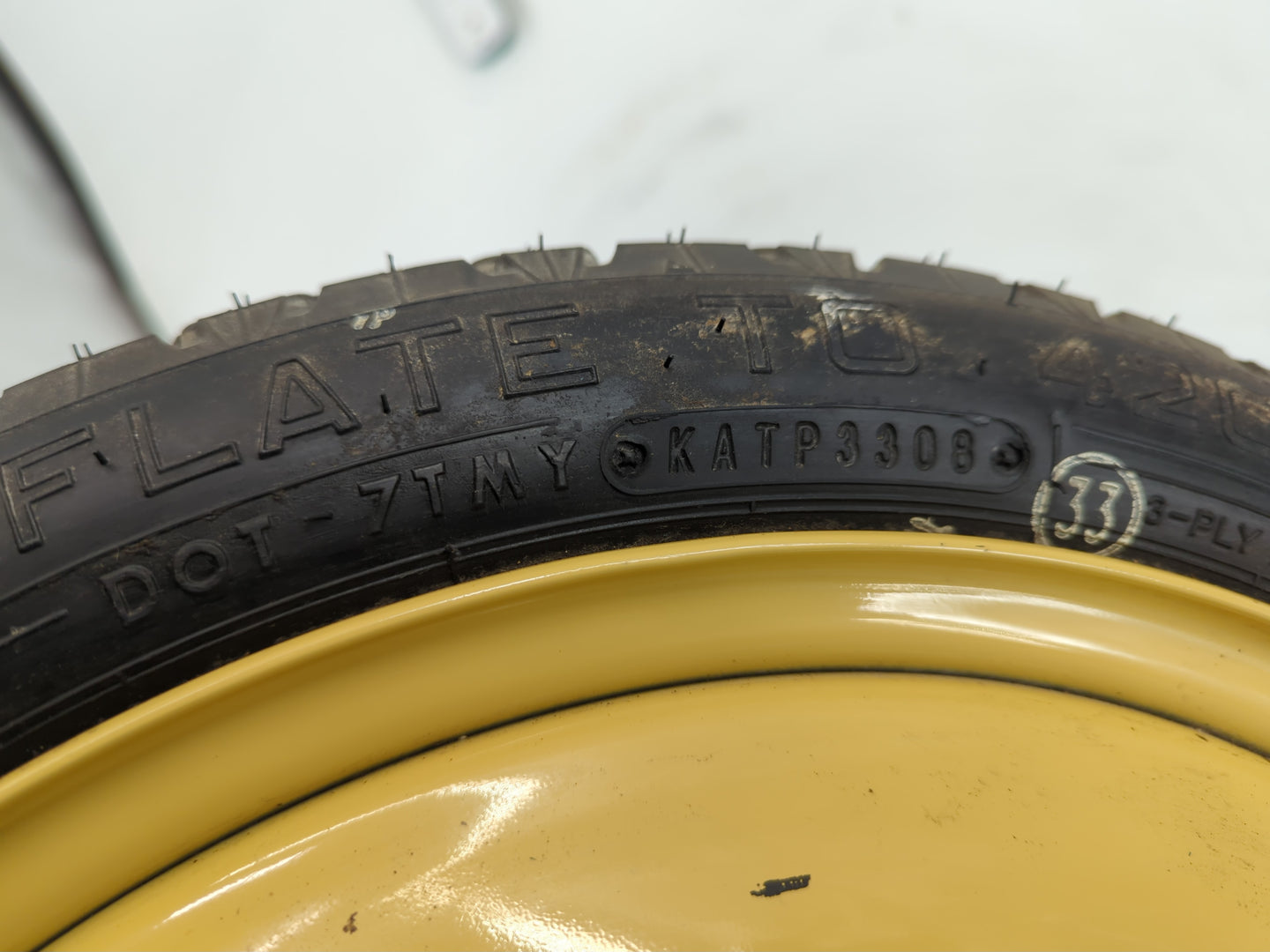 2006-2015 Hyundai Tucson Spare Donut Tire Wheel Rim Oem - Oemusedautoparts1.com