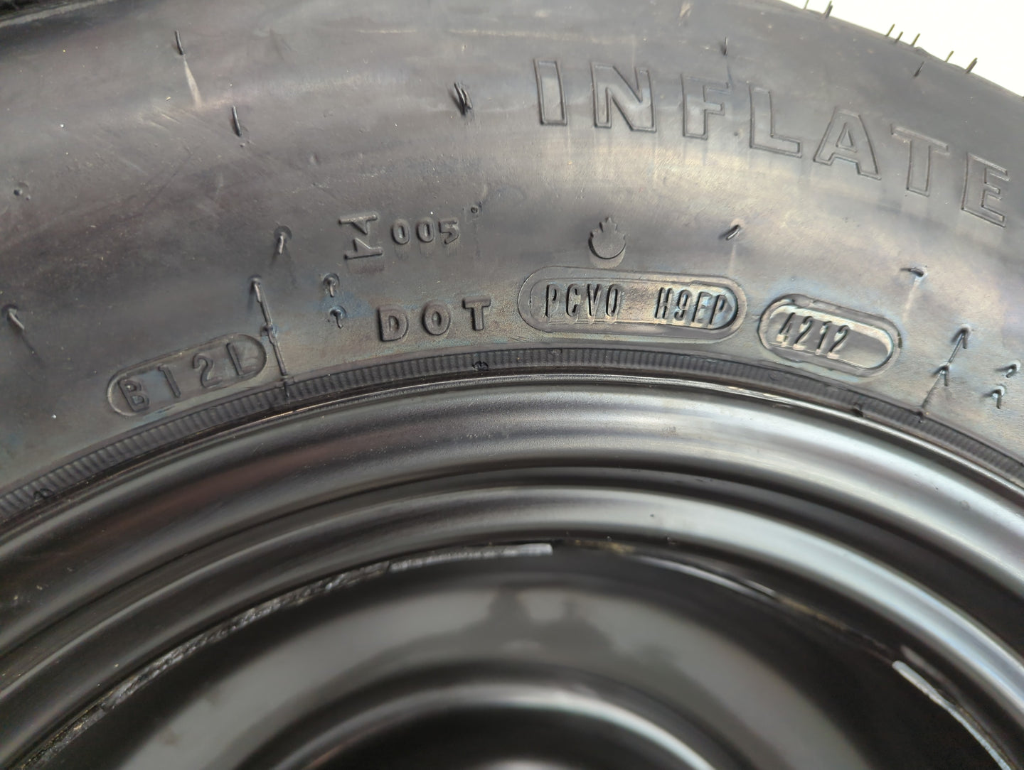 2006-2015 Hyundai Tucson Spare Donut Tire Wheel Rim Oem - Oemusedautoparts1.com