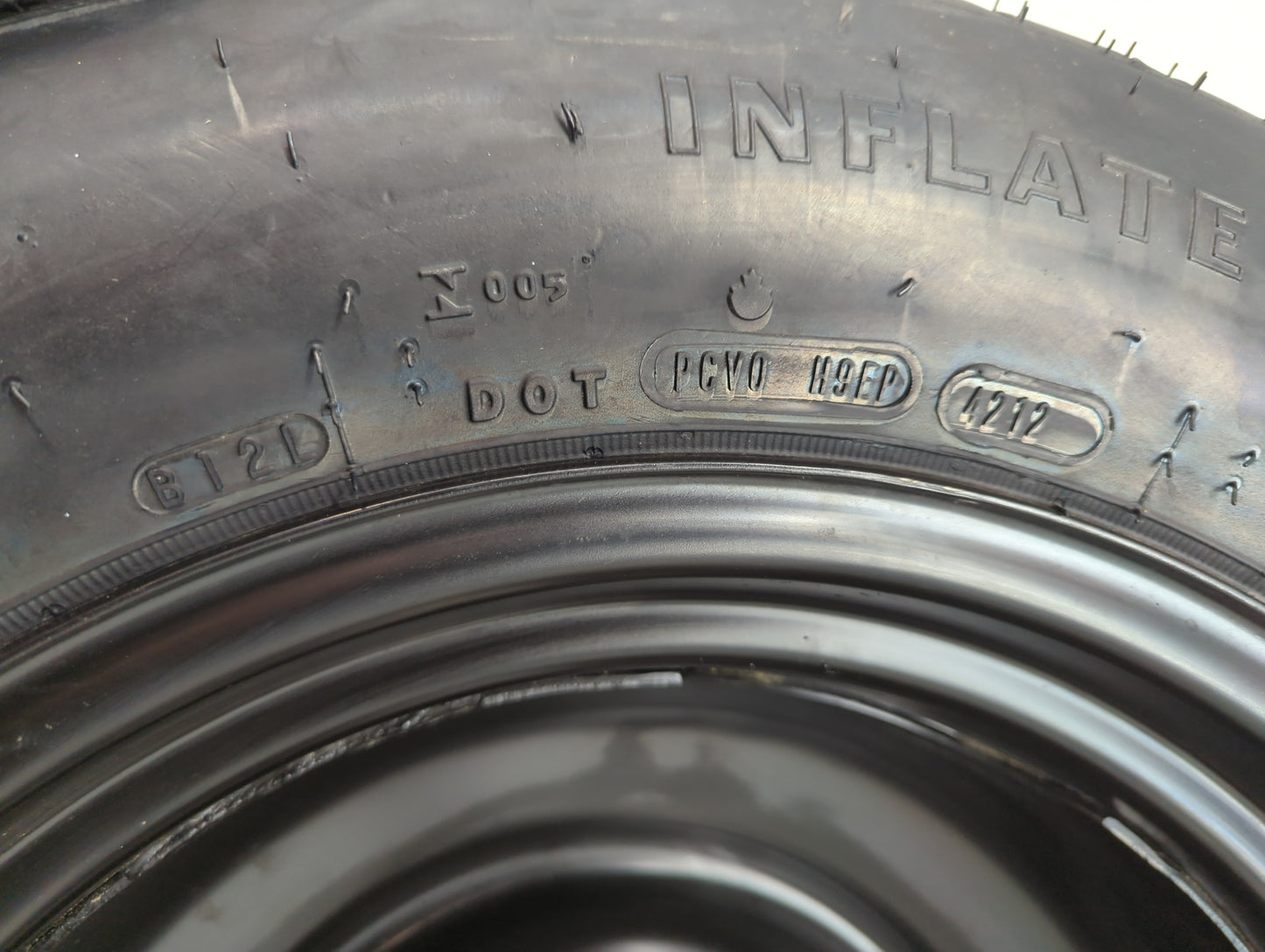 2006-2015 Hyundai Tucson Spare Donut Tire Wheel Rim Oem - Oemusedautoparts1.com