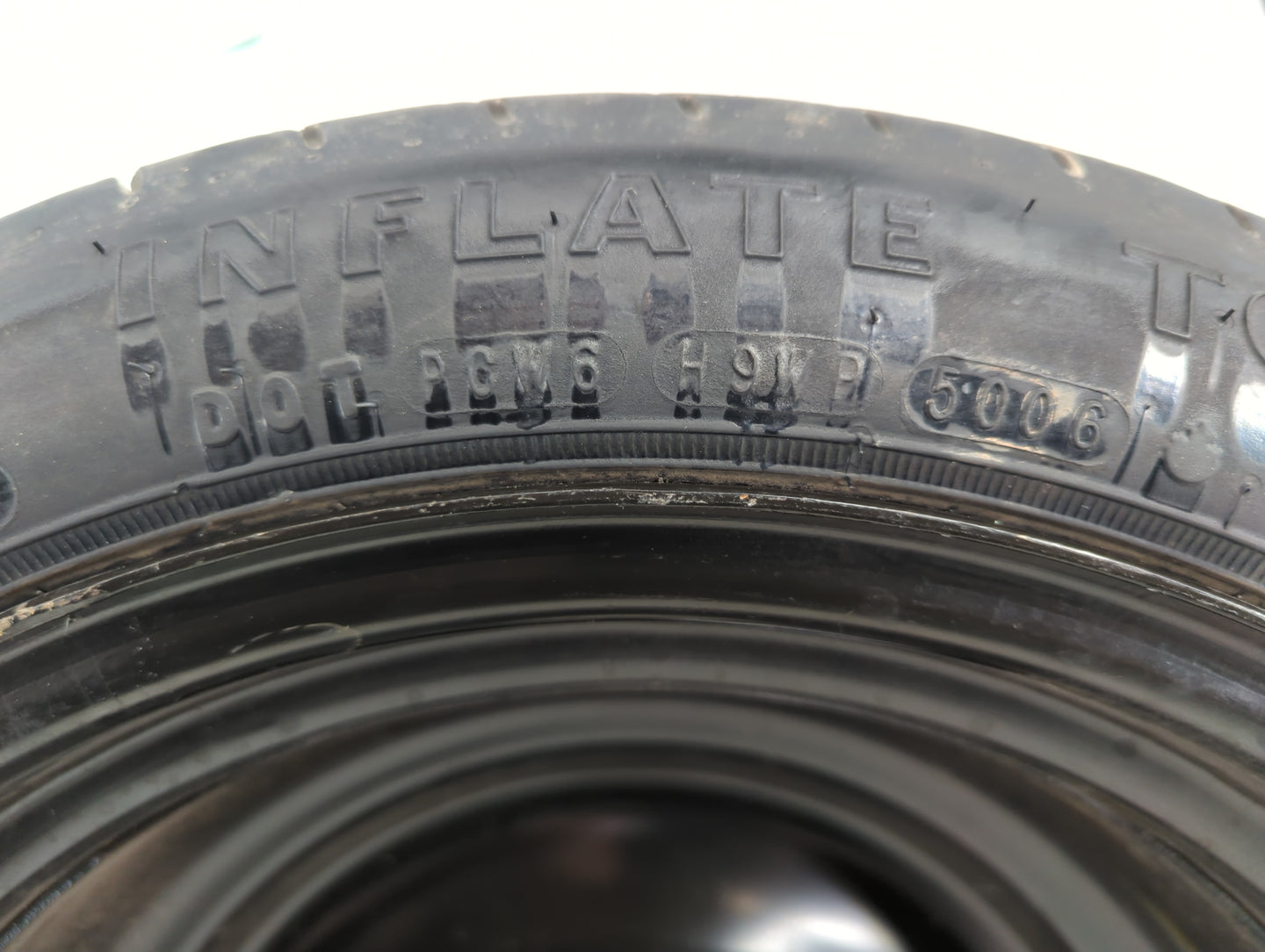 2006-2015 Hyundai Tucson Spare Donut Tire Wheel Rim Oem - Oemusedautoparts1.com