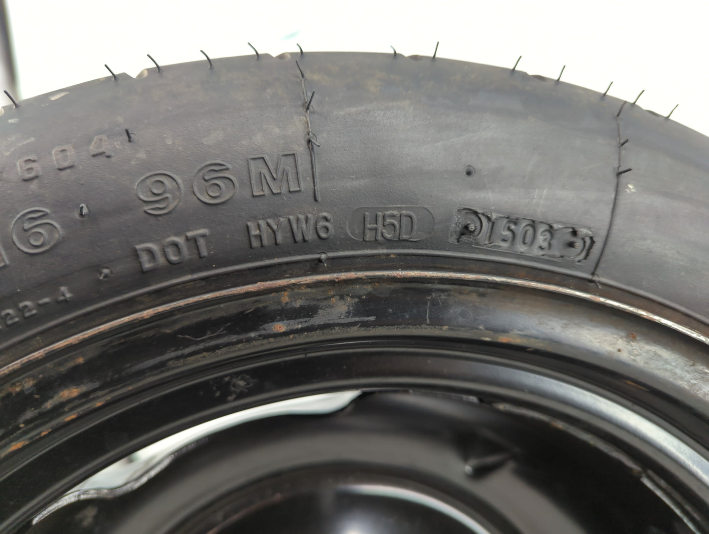 2006-2015 Hyundai Tucson Spare Donut Tire Wheel Rim Oem - Oemusedautoparts1.com