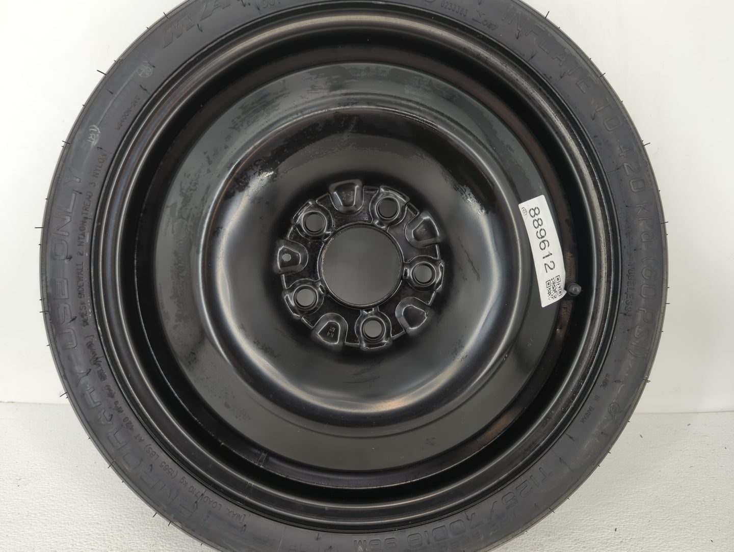 2006-2015 Hyundai Tucson Spare Donut Tire Wheel Rim Oem - Oemusedautoparts1.com