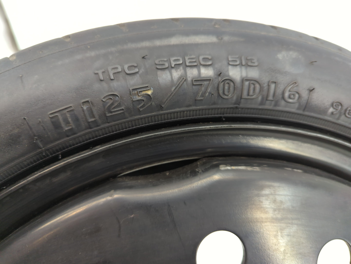 2006-2015 Hyundai Tucson Spare Donut Tire Wheel Rim Oem - Oemusedautoparts1.com