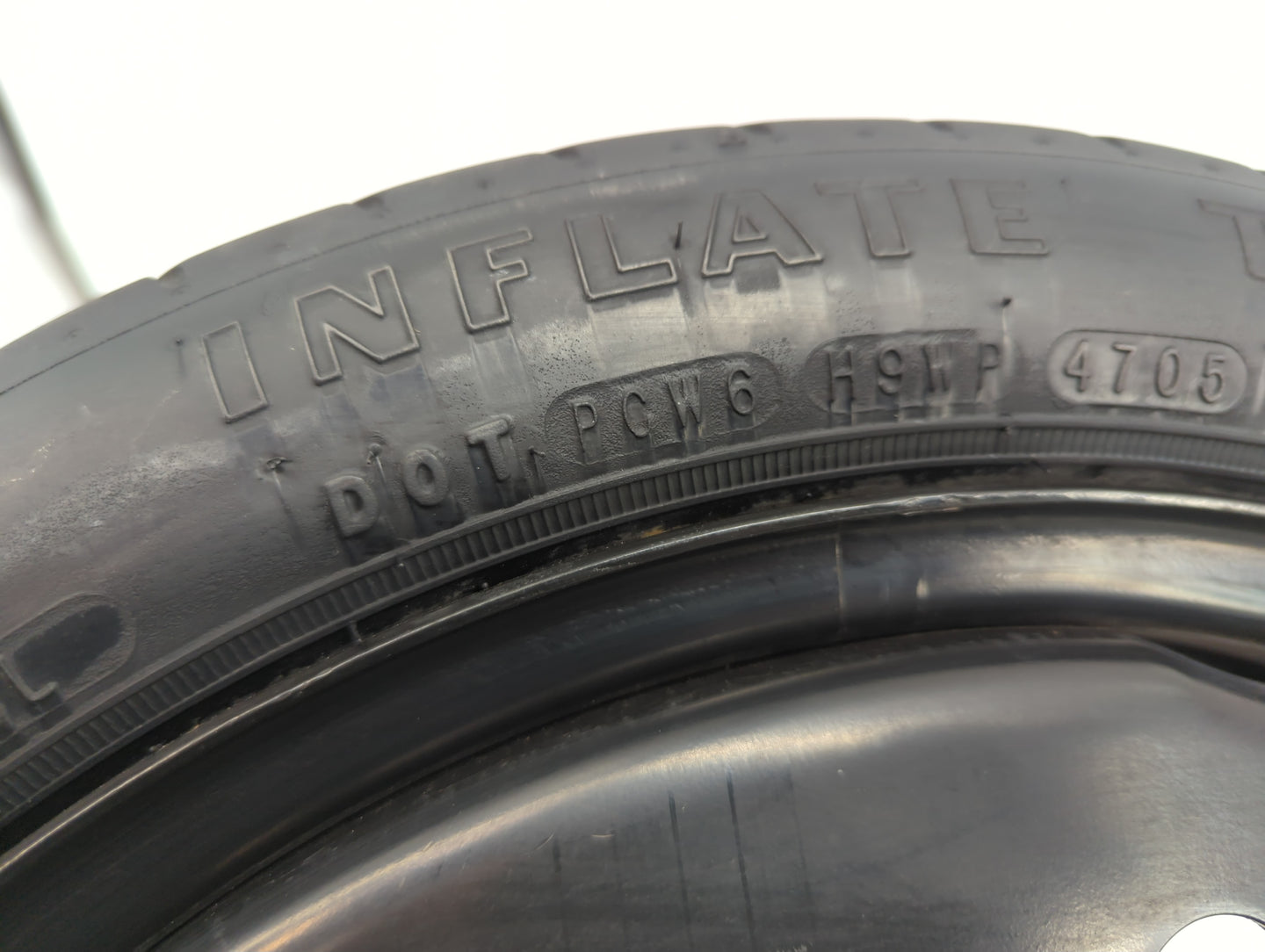 2006-2015 Hyundai Tucson Spare Donut Tire Wheel Rim Oem - Oemusedautoparts1.com