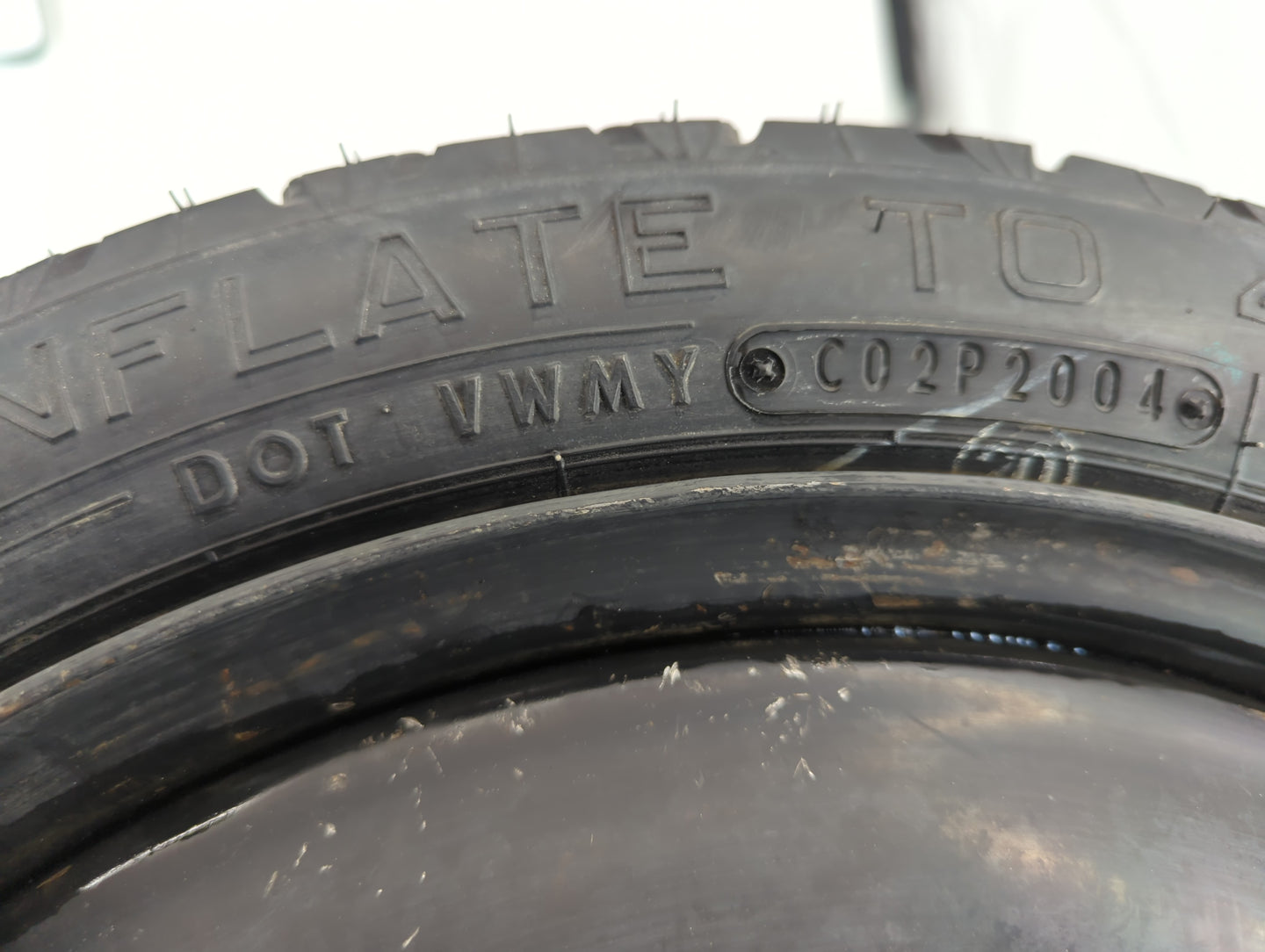 2006-2015 Hyundai Tucson Spare Donut Tire Wheel Rim Oem - Oemusedautoparts1.com