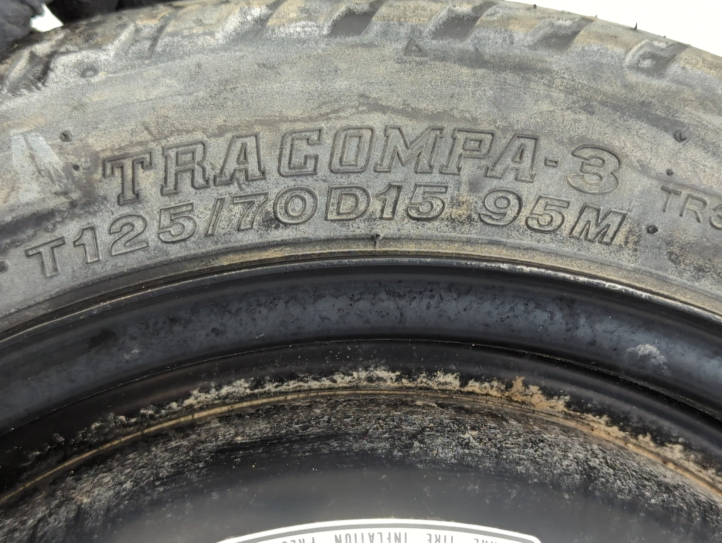 2006-2015 Hyundai Tucson Spare Donut Tire Wheel Rim Oem - Oemusedautoparts1.com