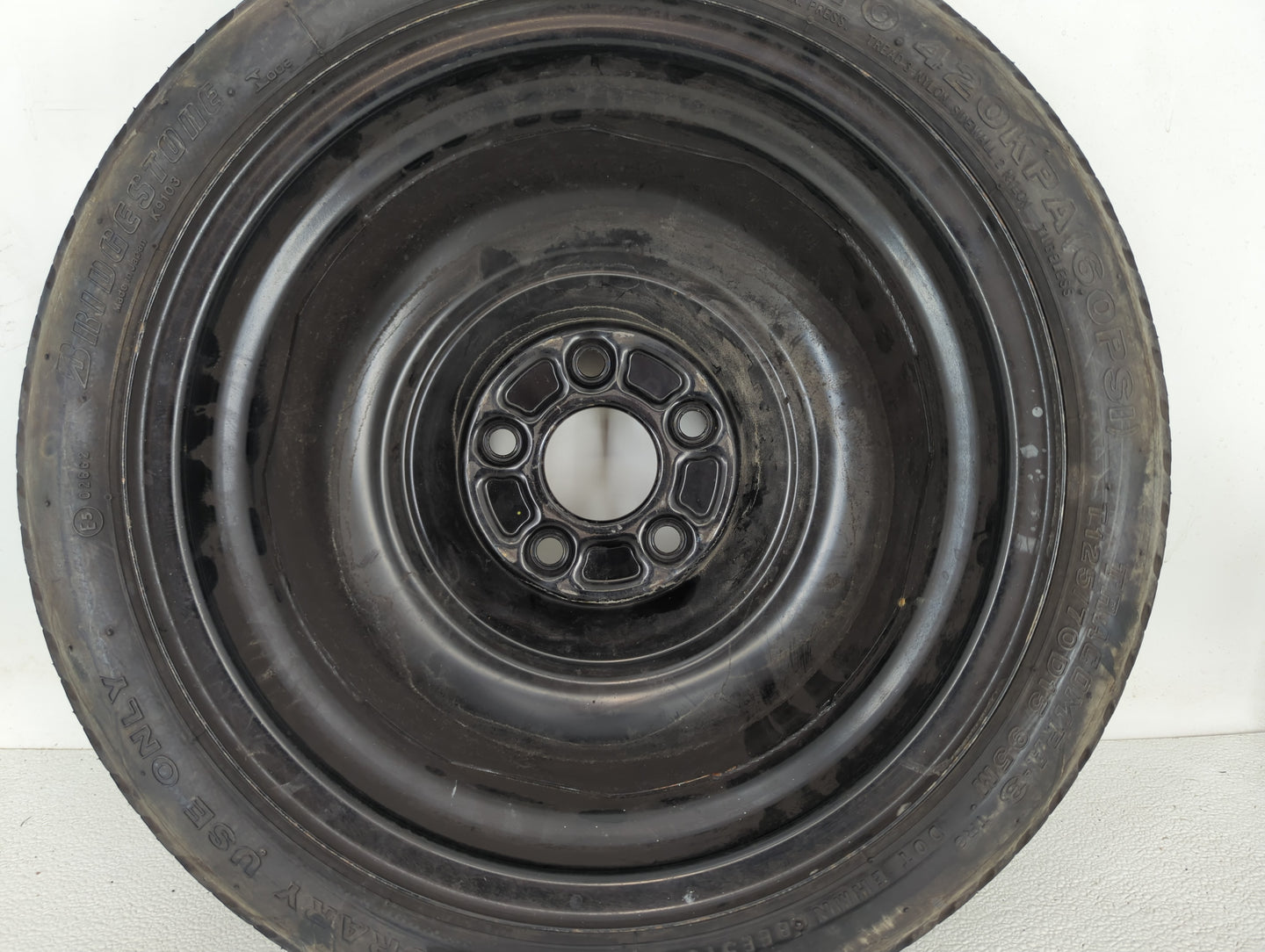 2006-2015 Hyundai Tucson Spare Donut Tire Wheel Rim Oem - Oemusedautoparts1.com