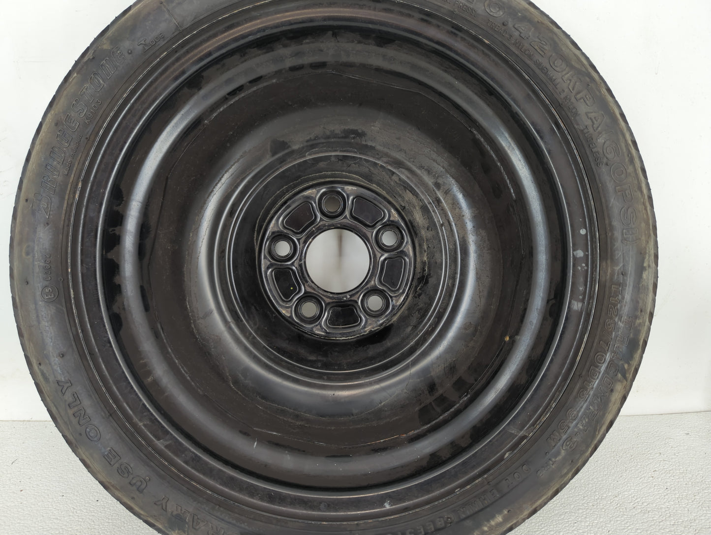2006-2015 Hyundai Tucson Spare Donut Tire Wheel Rim Oem - Oemusedautoparts1.com