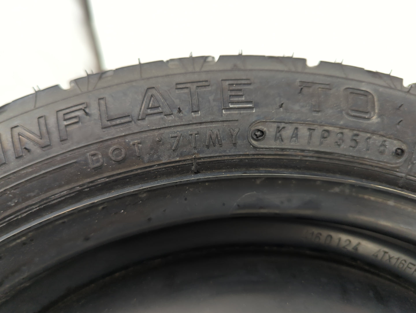 2006-2015 Hyundai Tucson Spare Donut Tire Wheel Rim Oem - Oemusedautoparts1.com