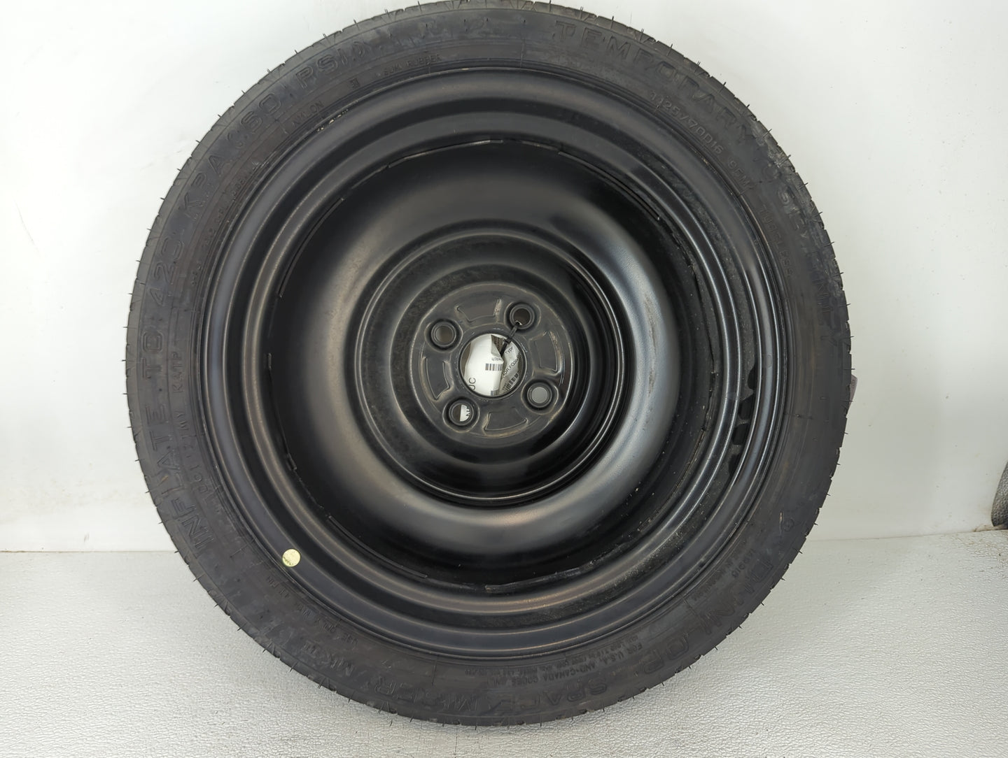 2006-2015 Hyundai Tucson Spare Donut Tire Wheel Rim Oem - Oemusedautoparts1.com