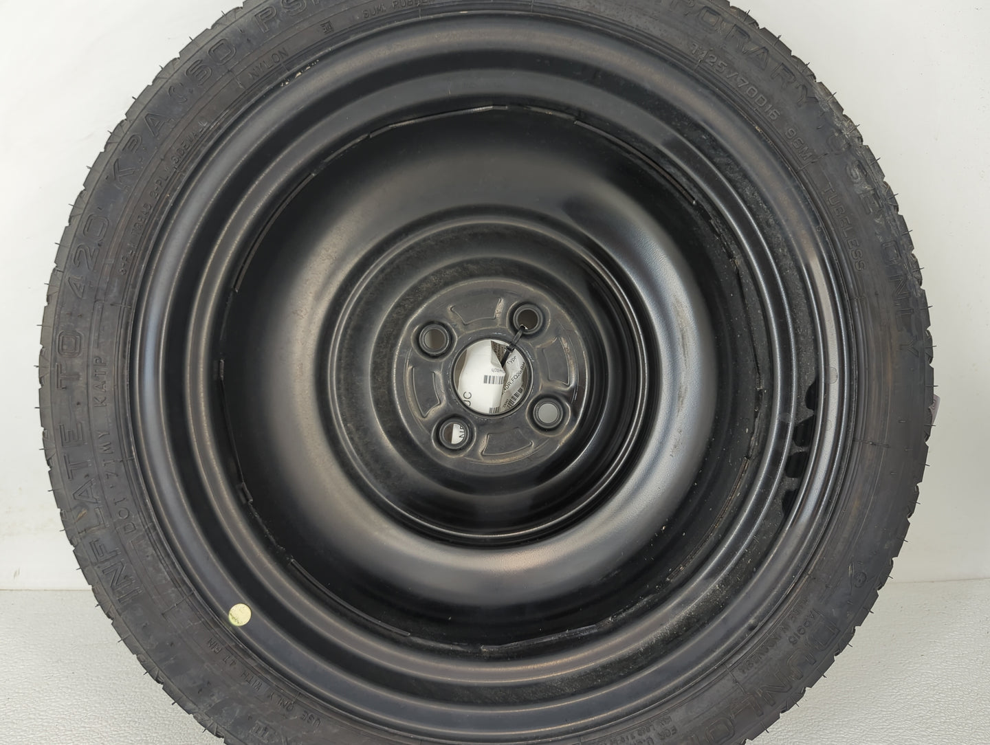 2006-2015 Hyundai Tucson Spare Donut Tire Wheel Rim Oem - Oemusedautoparts1.com