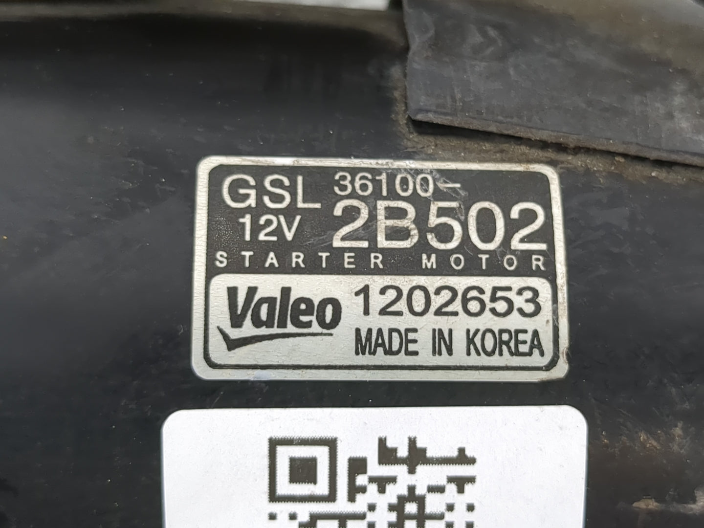 2012-2020 Hyundai Veloster Car Starter Motor Solenoid OEM P/N:36100-2B502 Fits OEM Used Auto Parts - Oemusedautoparts1.com