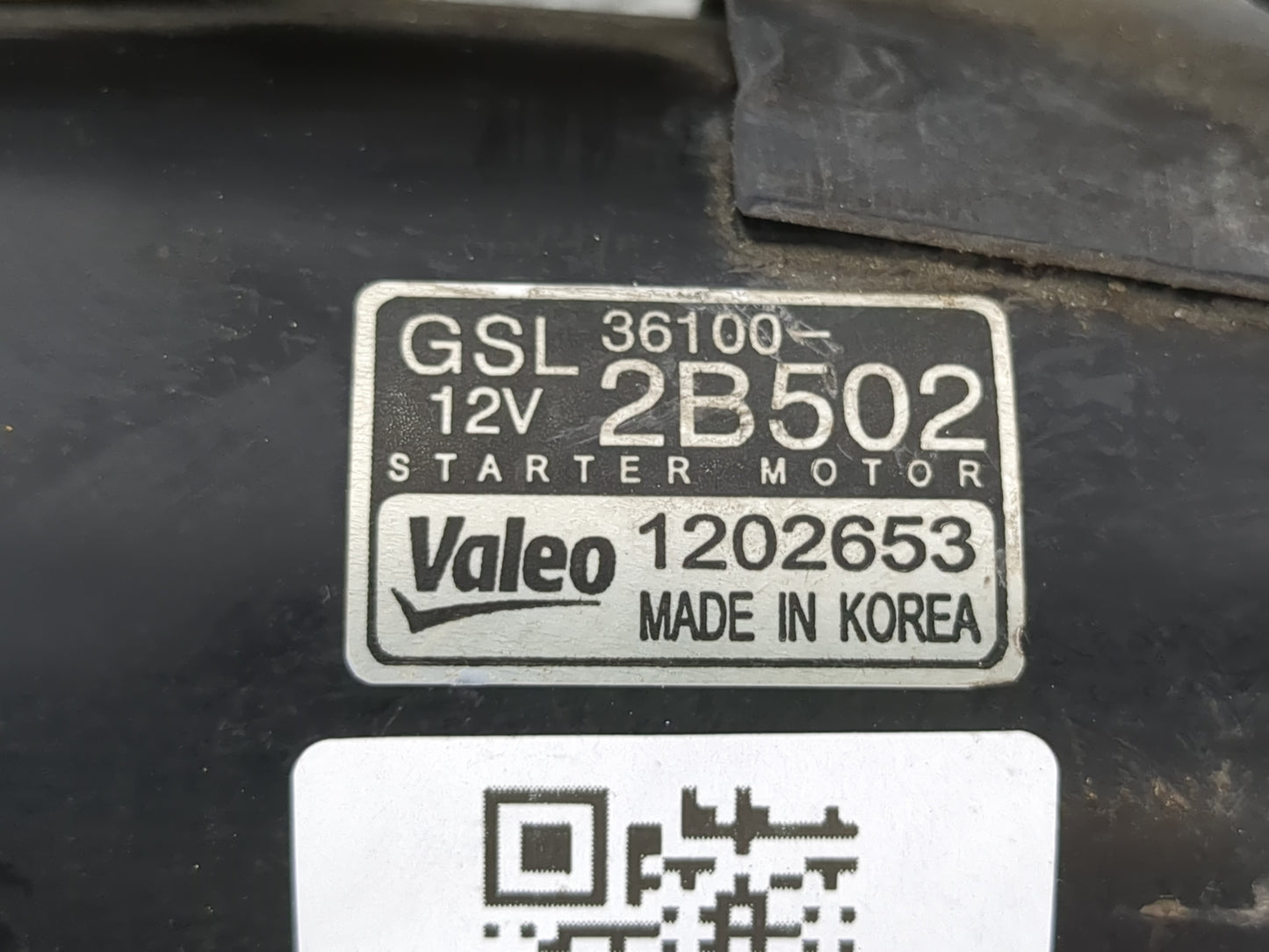 2012-2020 Hyundai Veloster Car Starter Motor Solenoid OEM P/N:36100-2B502 Fits OEM Used Auto Parts - Oemusedautoparts1.com