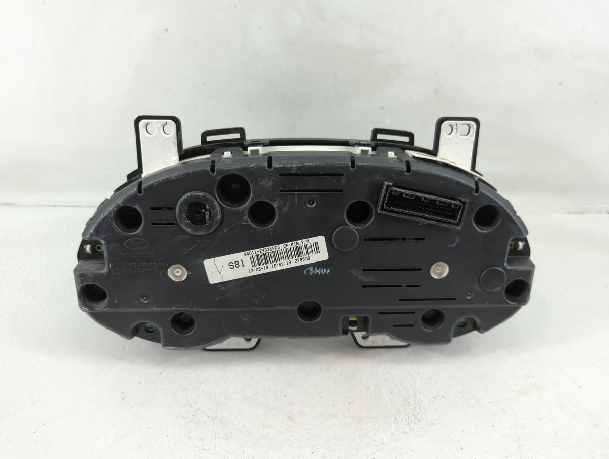 2012-2015 Hyundai Veloster Instrument Cluster Speedometer Gauges P/N:94011-2V331PD5 Miles: Fits Fits 2012 2013 2014 2015 OEM
