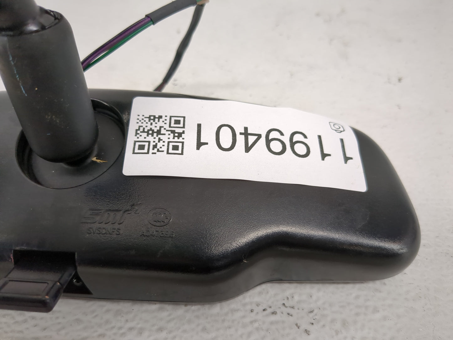 2012-2020 Hyundai Veloster Interior Rear View Mirror Replacement OEM Fits OEM Used Auto Parts - Oemusedautoparts1.com