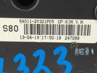 2012-2015 Hyundai Veloster Instrument Cluster Speedometer Gauges P/N:94011-2V321PD5 Fits Fits 2012 2013 2014 2015 OEM Used A