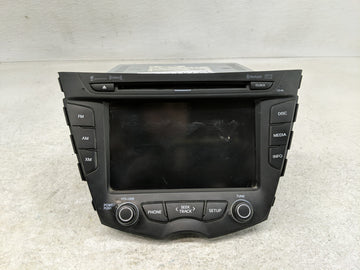 2012-2015 Hyundai Veloster Radio AM FM Cd Player Receiver Replacement P/N:96560-2V720 Fits Fits 2012 2013 2014 2015 OEM Used