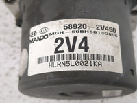 2013 Hyundai Veloster Anti-Lock Brake ABS Pump Module Actuator OEM P/N:58920-2V450 Fits OEM Used Auto Parts - Oemusedautopar