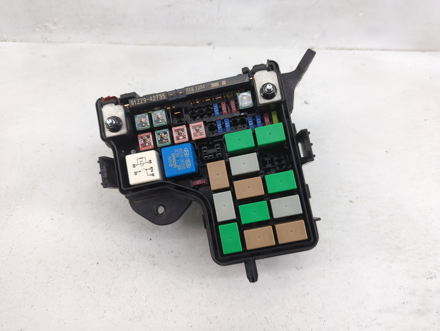 2012-2014 Hyundai Veloster Fusebox Fuse Box Panel Relay Module P/N:91941-2V221 Fits Fits 2012 2013 2014 OEM Used Auto Parts 