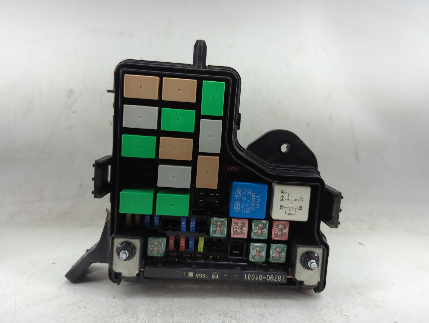2012-2014 Hyundai Veloster Fusebox Fuse Box Panel Relay Module P/N:912362V652 Fits Fits 2012 2013 2014 OEM Used Auto Parts -