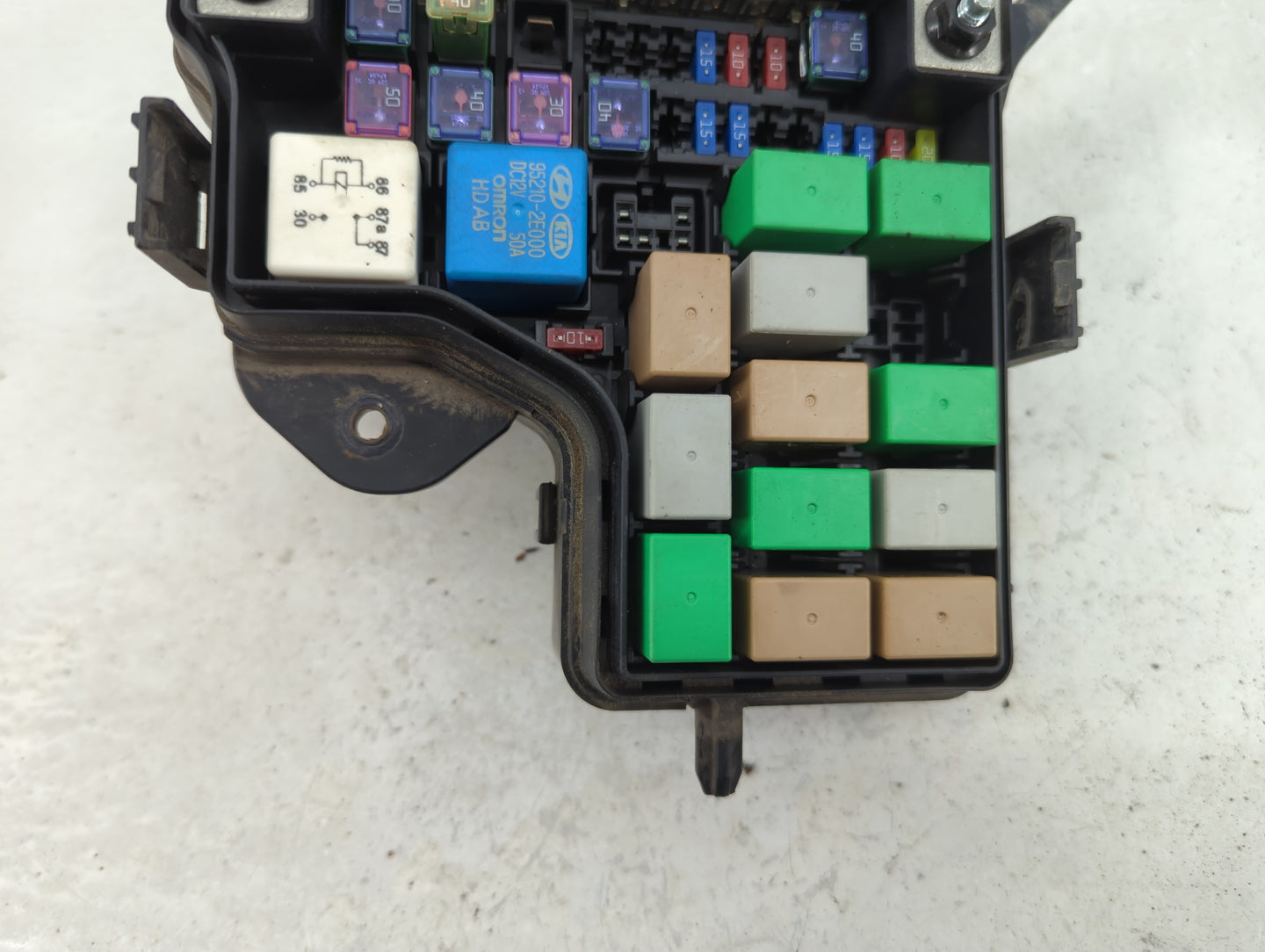 2012-2014 Hyundai Veloster Fusebox Fuse Box Panel Relay Module Fits Fits 2012 2013 2014 OEM Used Auto Parts - Oemusedautopar