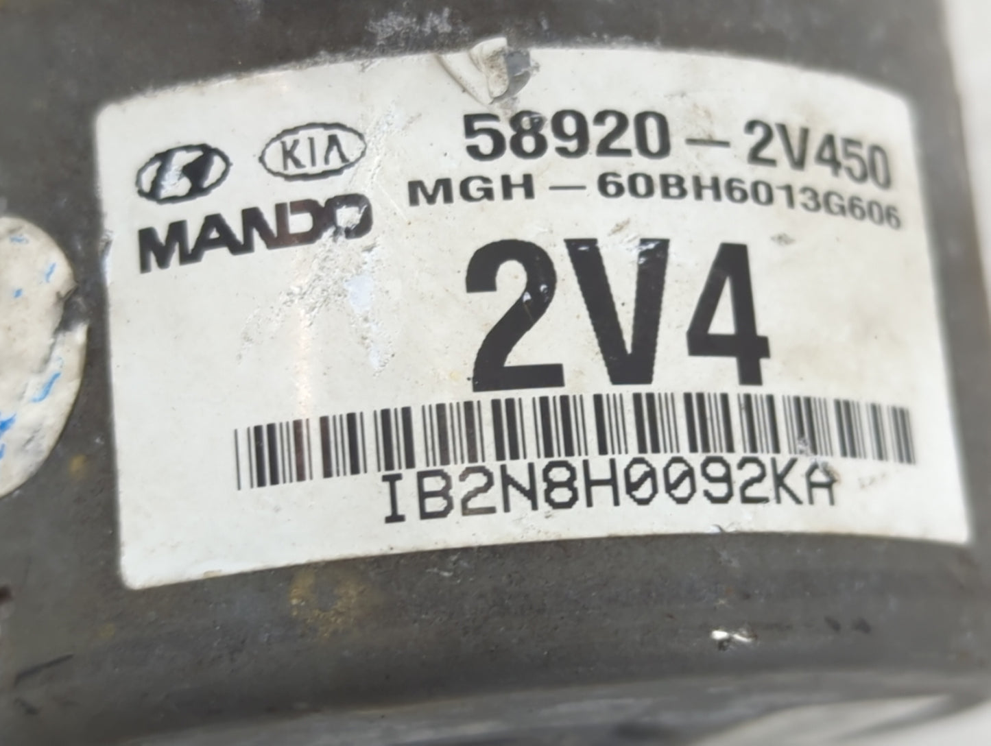 2012-2013 Hyundai Veloster ABS Pump Control Module Replacement P/N:58920-2V450 Fits Fits 2012 2013 OEM Used Auto Parts - Oem