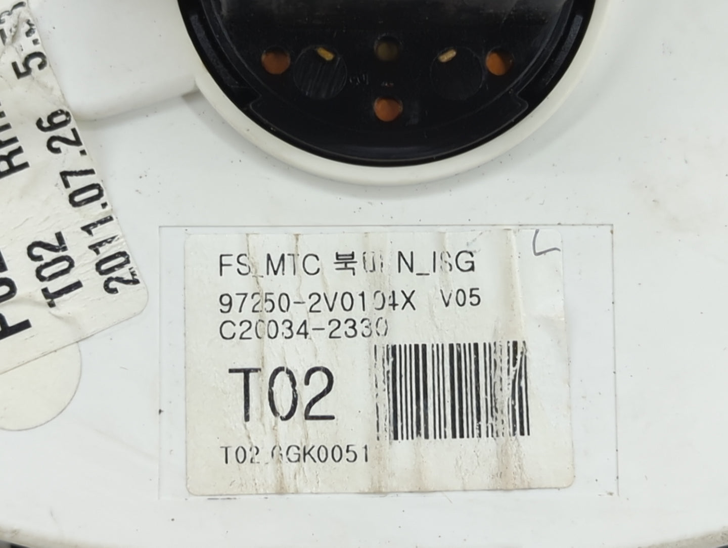 2013 Hyundai Veloster Climate Control Module Temperature AC/Heater Replacement P/N:97250-2V0104X C20034-2330 Fits OEM Used A