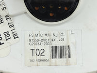 2013 Hyundai Veloster Climate Control Module Temperature AC/Heater Replacement P/N:97250-2V0104X C20034-2330 Fits OEM Used A