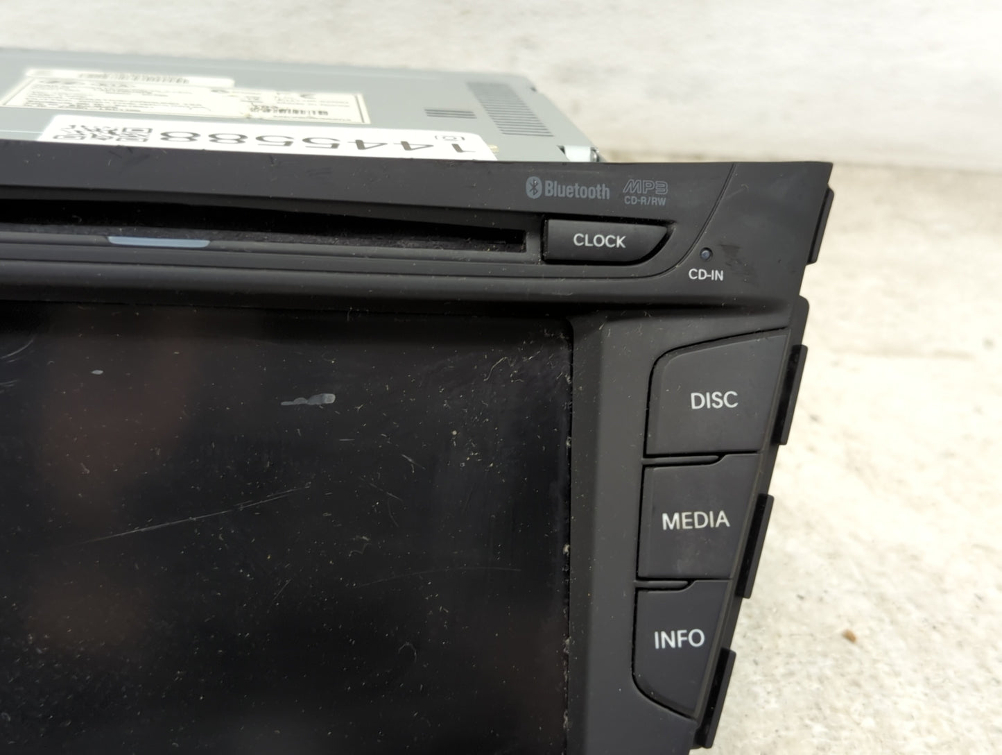 2013 Hyundai Veloster Radio AM FM Cd Player Receiver Replacement P/N:LAC1720INFS 96560-2V720, BEJLACFS, 2703H-LNC1100 Fits O