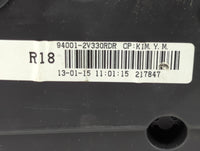 2012-2015 Hyundai Veloster Instrument Cluster Speedometer Gauges P/N:94001-2V330RDR Miles: Fits Fits 2012 2013 2014 2015 OEM