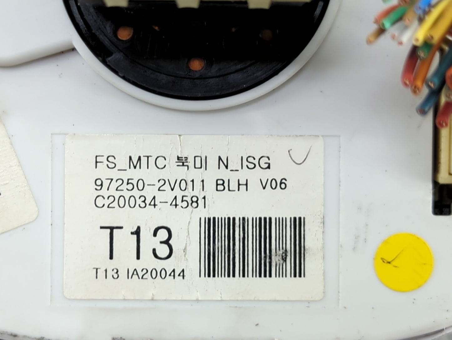2013-2015 Hyundai Veloster Climate Control Module Temperature AC/Heater Replacement P/N:97250-2V011 Fits Fits 2013 2014 2015