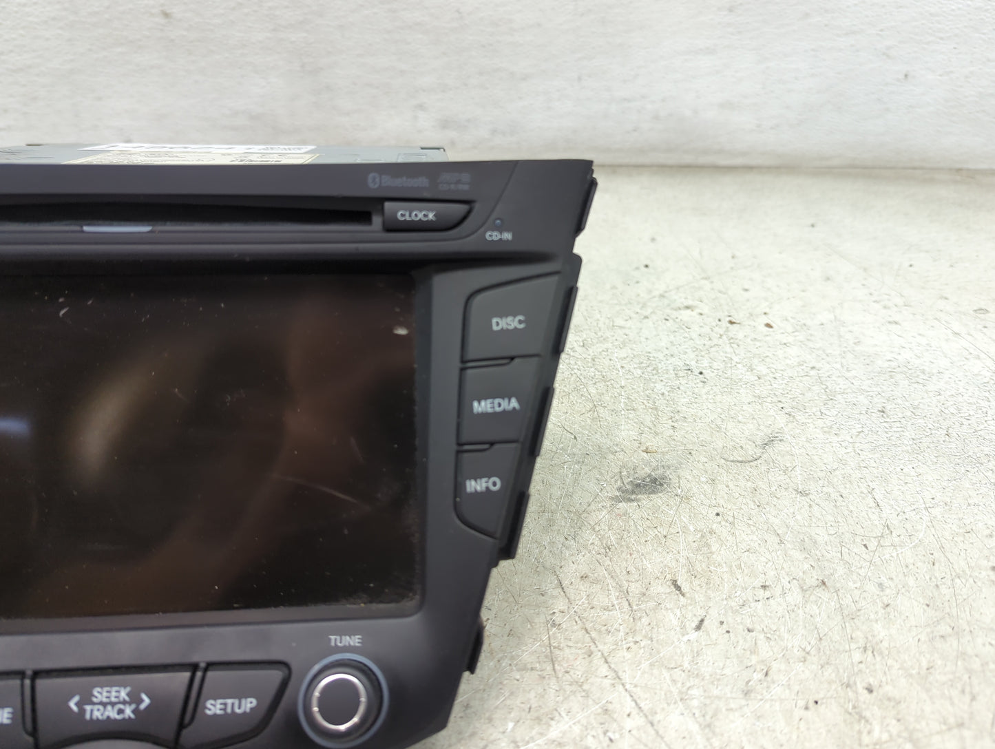 2012-2015 Hyundai Veloster Radio AM FM Cd Player Receiver Replacement P/N:LAC1730ENFS 96560-2V730 Fits Fits 2012 2013 2014 2