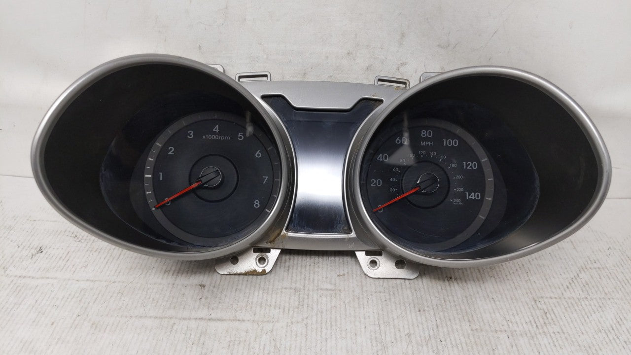 2012-2015 Hyundai Veloster Instrument Cluster Speedometer Gauges P/N:94011-2V330PD5 94001-2V330 Fits Fits 2012 2013 2014 201