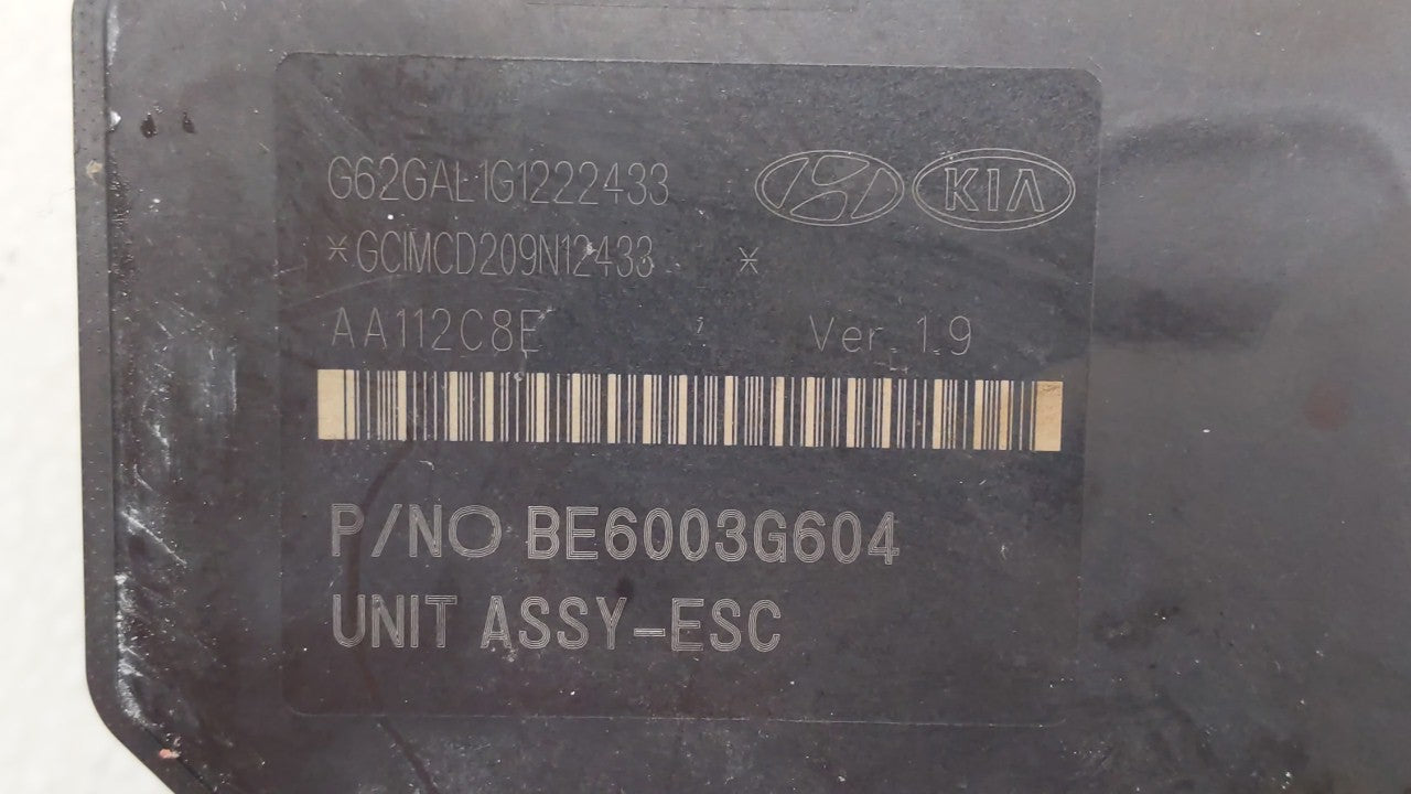 2013 Hyundai Veloster ABS Pump Control Module Replacement P/N:58920-2V450 BE6003G604 Fits OEM Used Auto Parts - Oemusedautop