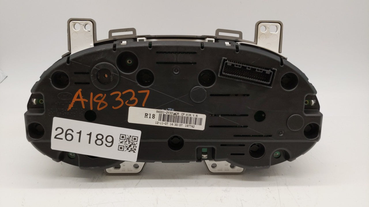 2012-2015 Hyundai Veloster Instrument Cluster Speedometer Gauges P/N:94011-2V330PD5 94001-2V330 Fits Fits 2012 2013 2014 201