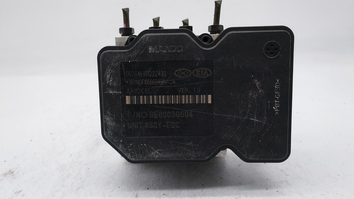2013 Hyundai Veloster Anti-Lock Brake ABS Pump Module Actuator OEM P/N:58920-2V450 BE6003G604 Fits OEM Used Auto Parts - Oem
