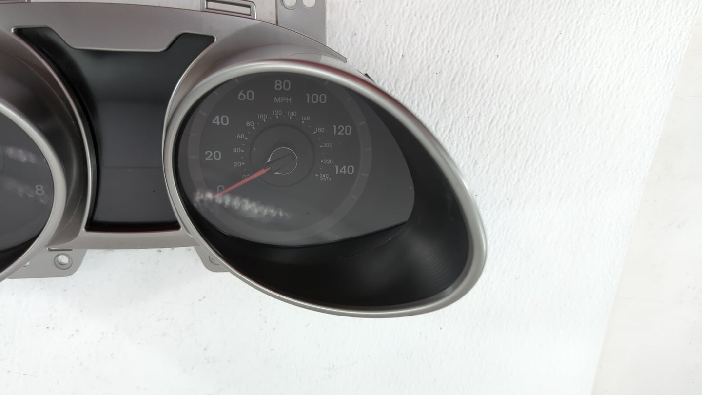 2012-2015 Hyundai Veloster Instrument Cluster Speedometer Gauges P/N:94011-2V330PD5 94001-2V330 Fits Fits 2012 2013 2014 201