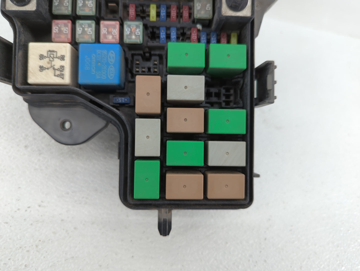2012-2014 Hyundai Veloster Fusebox Fuse Box Panel Relay Module P/N:91941-2V320 912362V650, 91236-2V650 Fits Fits 2012 2013 2