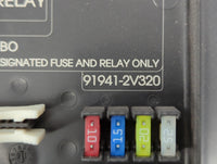2012-2014 Hyundai Veloster Fusebox Fuse Box Panel Relay Module P/N:91941-2V320 912362V650, 91236-2V650 Fits Fits 2012 2013 2