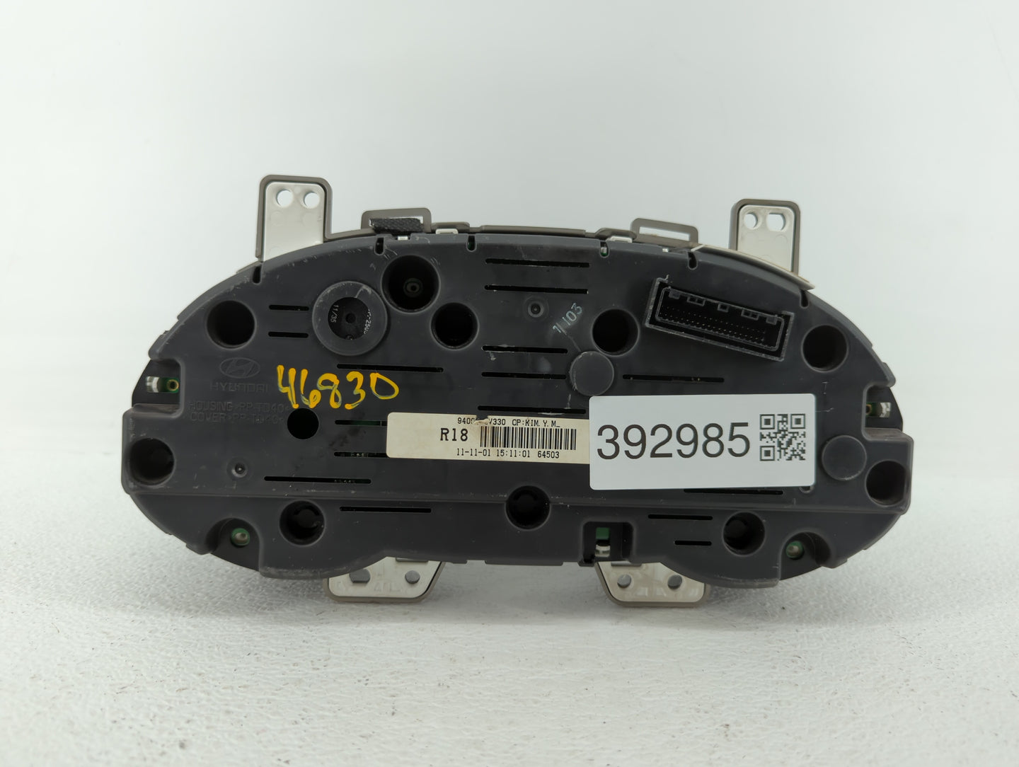 2012-2015 Hyundai Veloster Instrument Cluster Speedometer Gauges P/N:94011-2V331PD5 94011-2V330PD5 Fits Fits 2012 2013 2014 