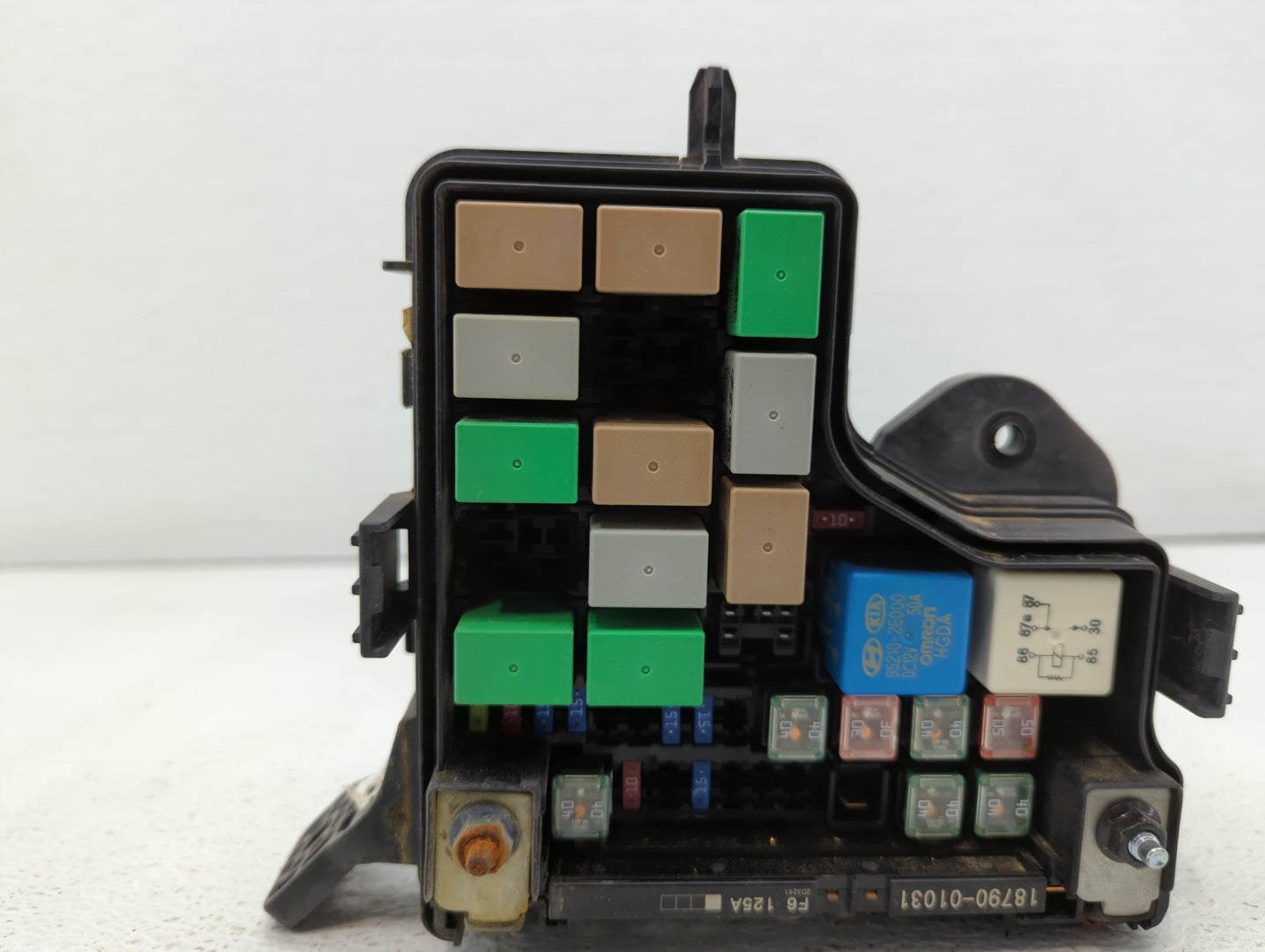 2012-2014 Hyundai Veloster Fusebox Fuse Box Panel Relay Module P/N:N91236-2V613-C0 913012V024, 912362V650 Fits Fits 2012 201