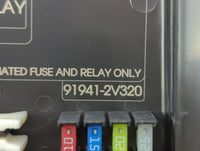 2012-2014 Hyundai Veloster Fusebox Fuse Box Panel Relay Module P/N:N91236-2V613-C0 913012V024, 912362V650 Fits Fits 2012 201