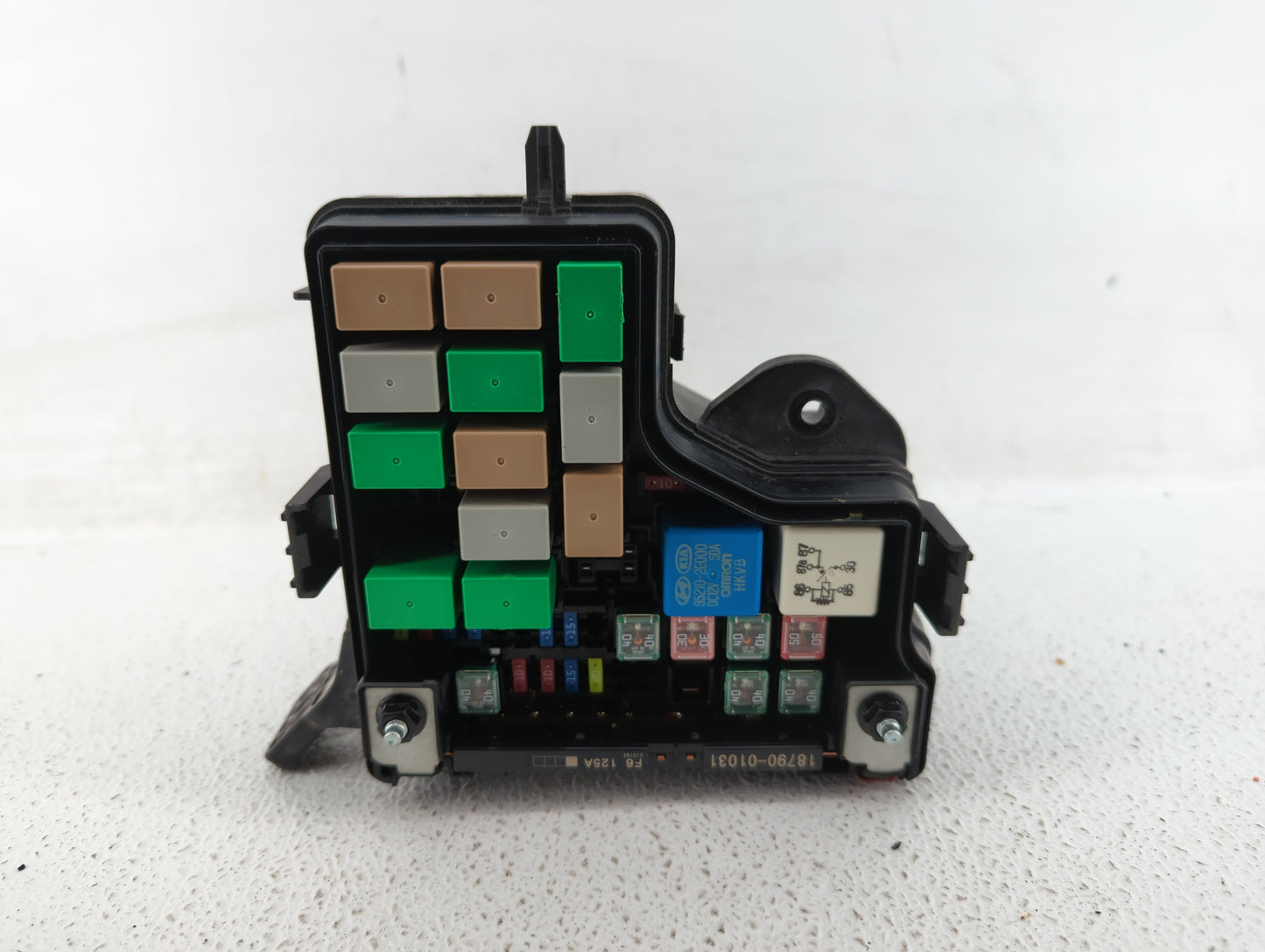 2012-2014 Hyundai Veloster Fusebox Fuse Box Panel Relay Module P/N:91236-2V013 N91236-2V613-C0 Fits Fits 2012 2013 2014 OEM 