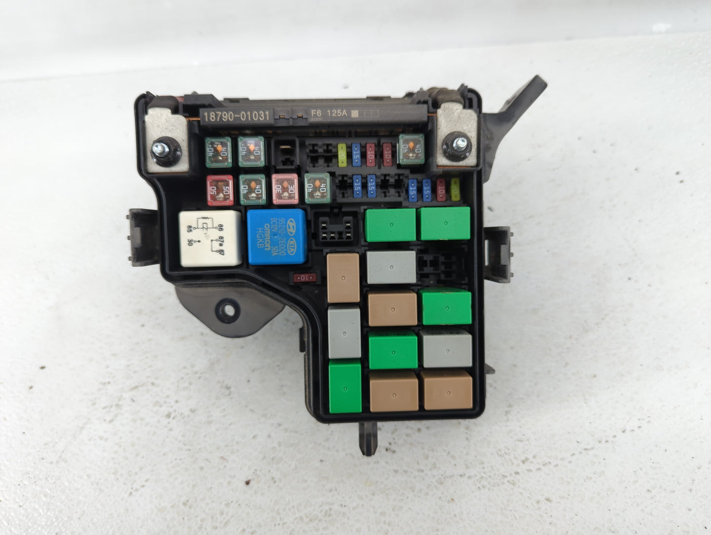 2012-2014 Hyundai Veloster Fusebox Fuse Box Panel Relay Module P/N:91236-2V372 91941-2V220, 91941-2V221 Fits Fits 2012 2013 