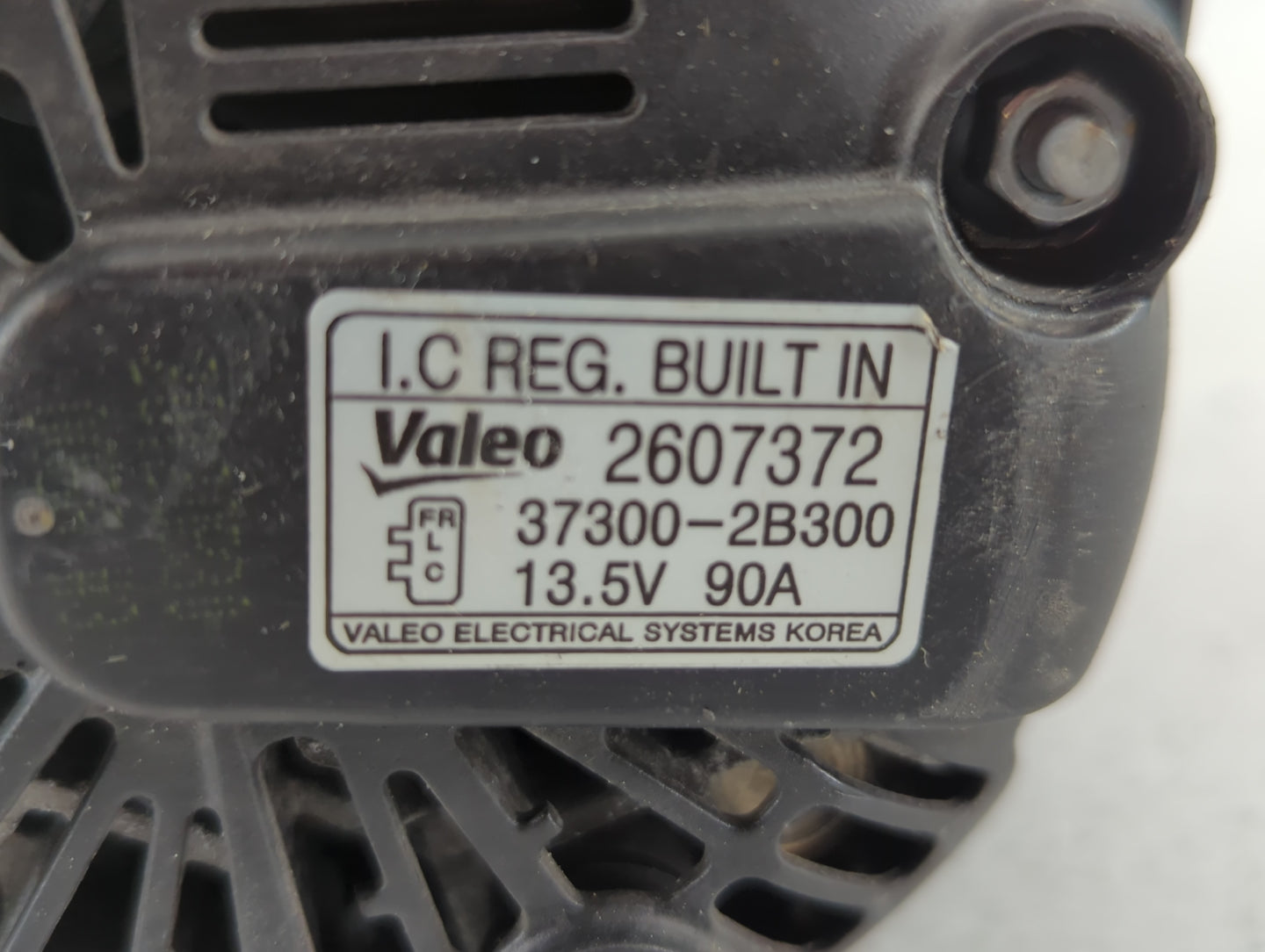2012-2017 Hyundai Veloster Alternator Replacement Generator Charging Assembly Engine OEM Fits Fits 2012 2013 2014 2015 2016 