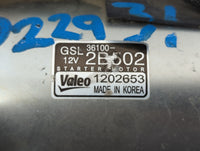 2012-2020 Hyundai Veloster Car Starter Motor Solenoid OEM P/N:1202653 36100-2B502 Fits OEM Used Auto Parts - Oemusedautopart
