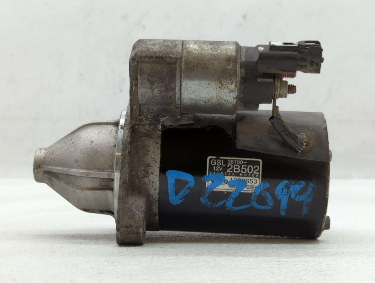 2012-2020 Hyundai Veloster Car Starter Motor Solenoid OEM P/N:36100-2B502 Fits OEM Used Auto Parts - Oemusedautoparts1.com