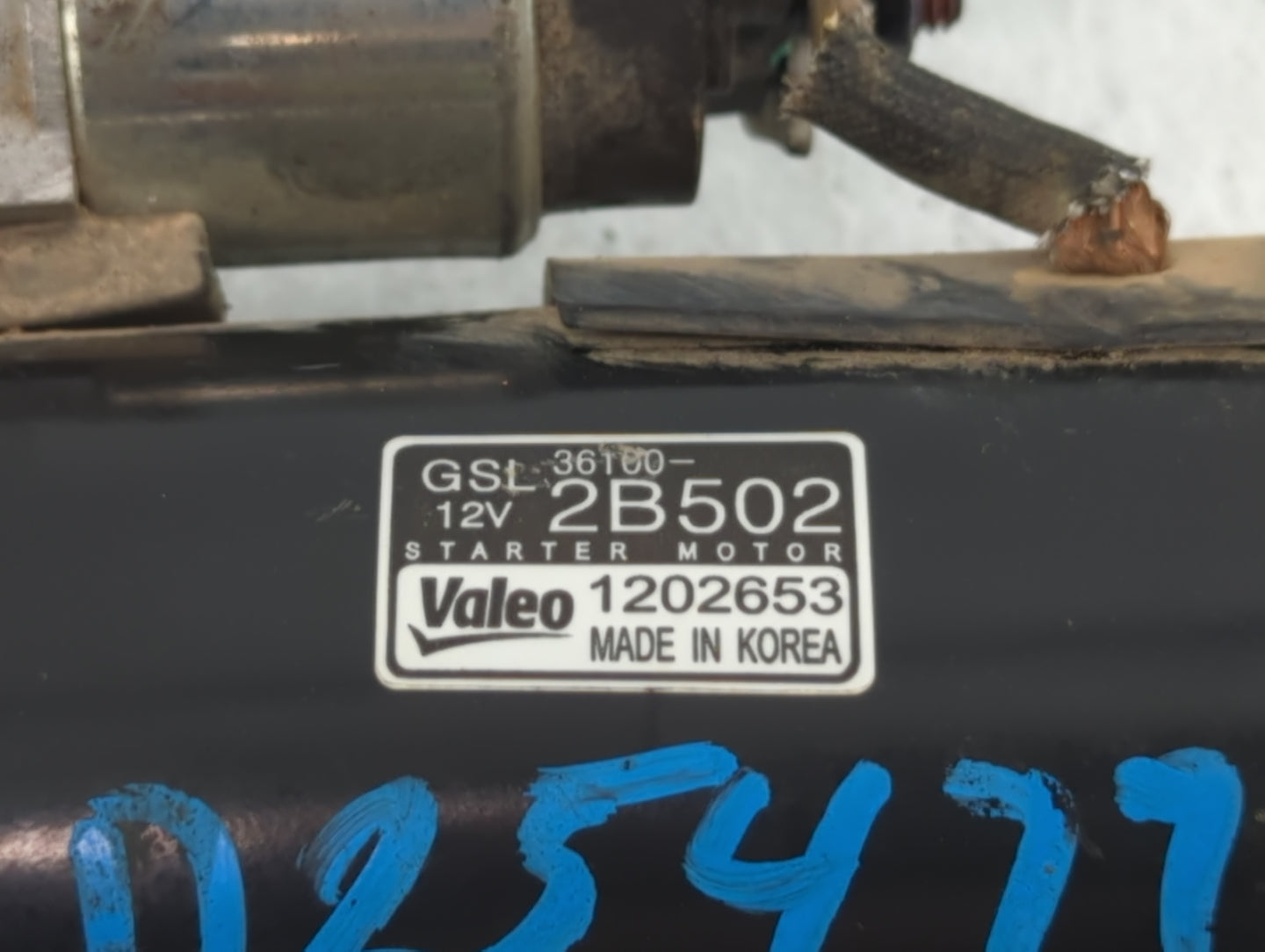 2012-2020 Hyundai Veloster Car Starter Motor Solenoid OEM P/N:36100-2B502 Fits OEM Used Auto Parts - Oemusedautoparts1.com