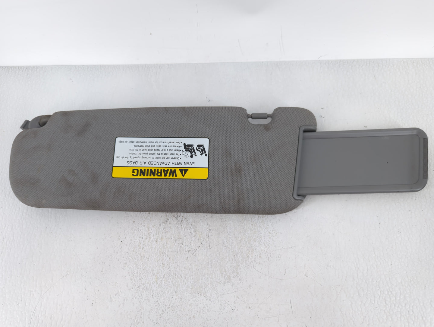 2012-2015 Hyundai Veloster Sun Visor Shade Replacement Passenger Right Mirror Fits Fits 2012 2013 2014 2015 OEM Used Auto Pa