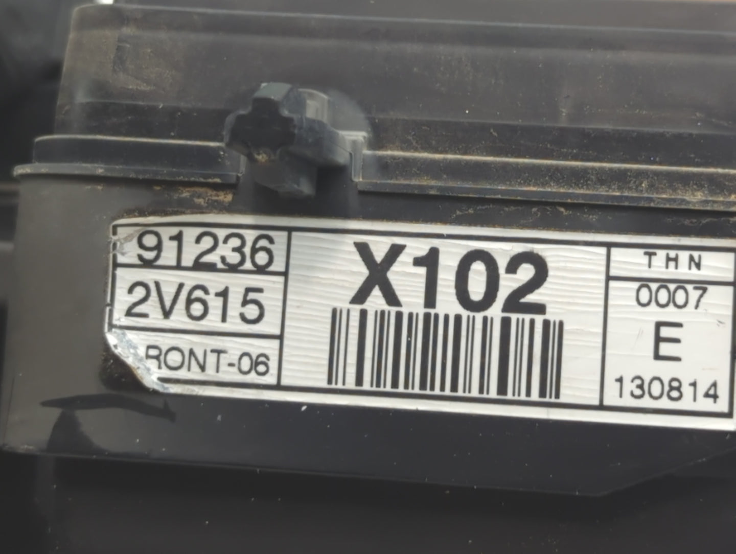 2012-2014 Hyundai Veloster Fusebox Fuse Box Panel Relay Module P/N:91236 2V615 Fits Fits 2012 2013 2014 OEM Used Auto Parts 